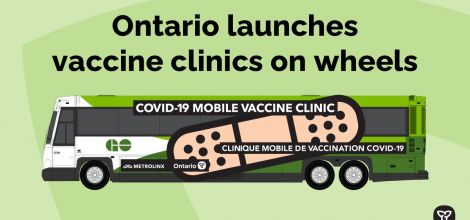 Ontario Rolls Out Vaccine Clinic on Wheels